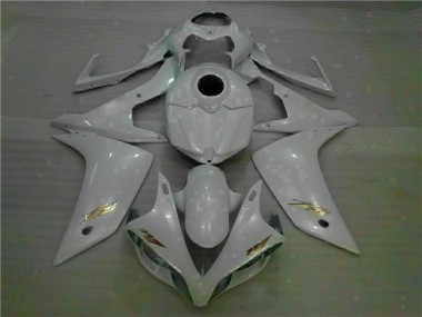 07-08 White Yamaha YZF R1 Motorcycle Fairing Kits