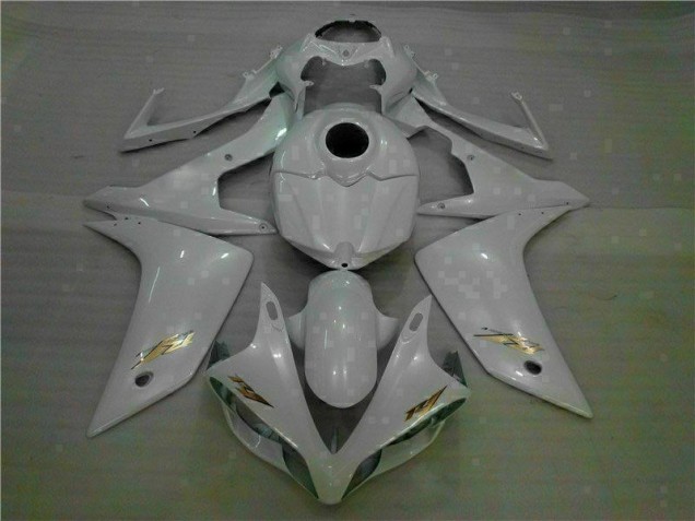 07-08 White Yamaha YZF R1 Motorcycle Fairing Kits