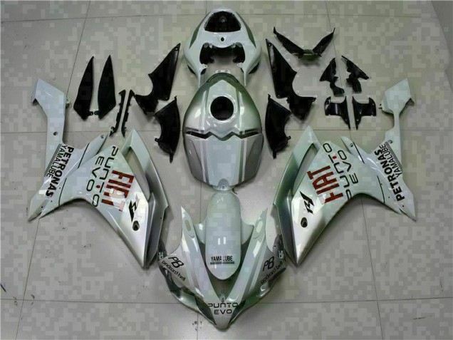 07-08 White Yamaha YZF R1 Motorcycle Fairing Kits & Plastic 07-08 White Yamaha YZF R1 Motorcycle Fairing Kits & Plastic