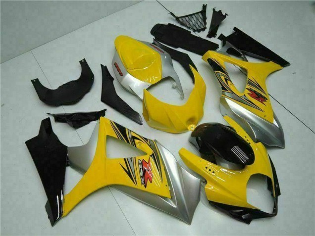 07-08 Yellow Suzuki GSXR 1000 Motorcycle Bodywork 07-08 Yellow Suzuki GSXR 1000 Motorcycle Bodywork