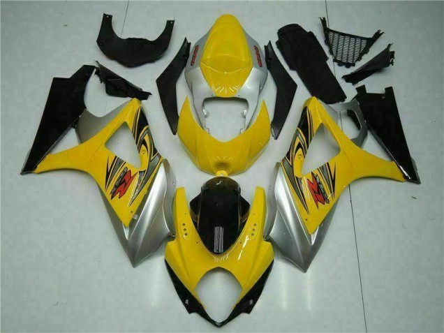 07-08 Yellow Suzuki GSXR 1000 Motorcycle Bodywork 07-08 Yellow Suzuki GSXR 1000 Motorcycle Bodywork