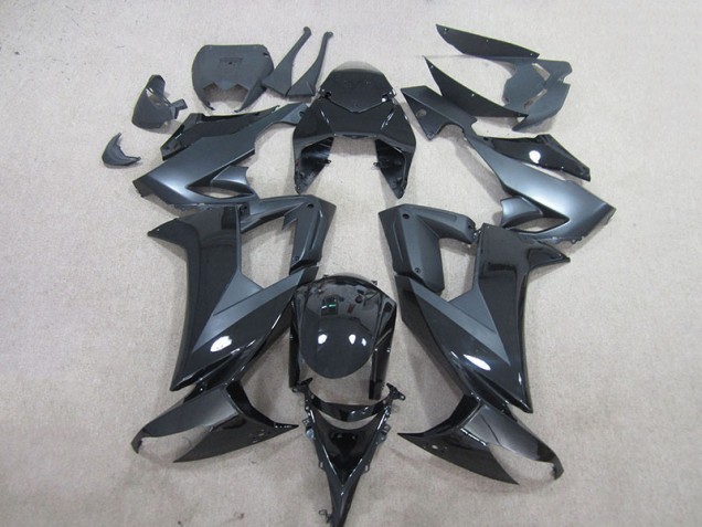 08-10 Black Kawasaki ZX10R Motorcycle Fairings 08-10 Black Kawasaki ZX10R Motorcycle Fairings