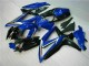 08-10 Blue Black Suzuki GSXR 600/750 Motorcycle Bodywork 08-10 Blue Black Suzuki GSXR 600/750 Motorcycle Bodywork