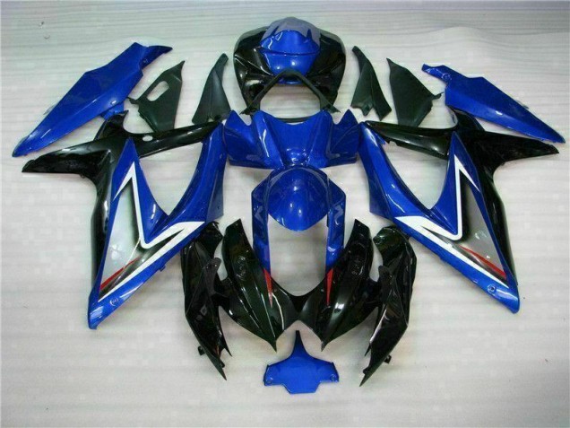 08-10 Blue Black Suzuki GSXR 600/750 Motorcycle Bodywork 08-10 Blue Black Suzuki GSXR 600/750 Motorcycle Bodywork
