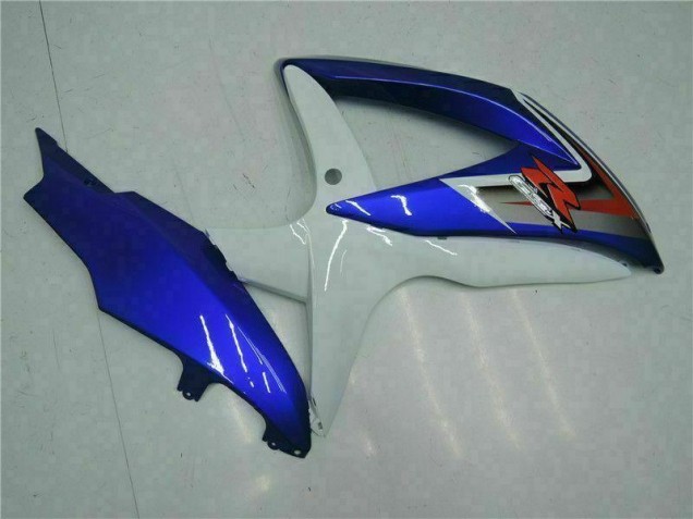08-10 Blue White Suzuki GSXR 600/750 Motorcycle Fairing Kits 08-10 Blue White Suzuki GSXR 600/750 Motorcycle Fairing Kits