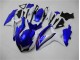 08-10 Blue White Suzuki GSXR 600/750 Motorcycle Fairings 08-10 Blue White Suzuki GSXR 600/750 Motorcycle Fairings