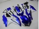 08-10 Blue White Suzuki GSXR 600/750 Motorcycle Fairings 08-10 Blue White Suzuki GSXR 600/750 Motorcycle Fairings