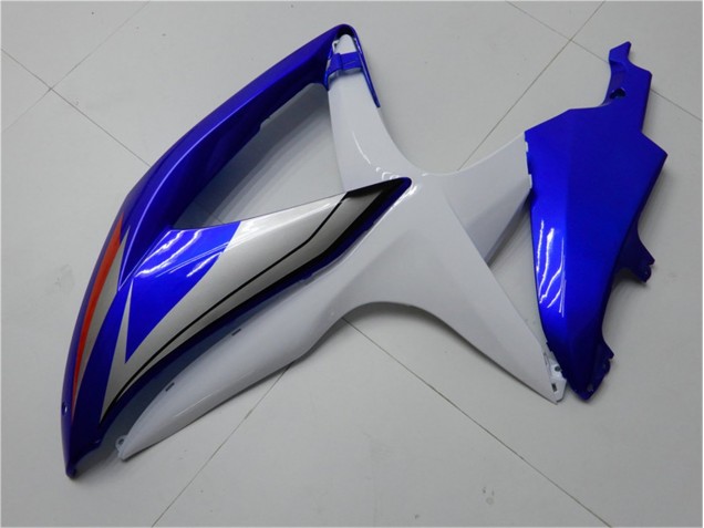 08-10 Blue White Suzuki GSXR 600/750 Motorcycle Fairings 08-10 Blue White Suzuki GSXR 600/750 Motorcycle Fairings