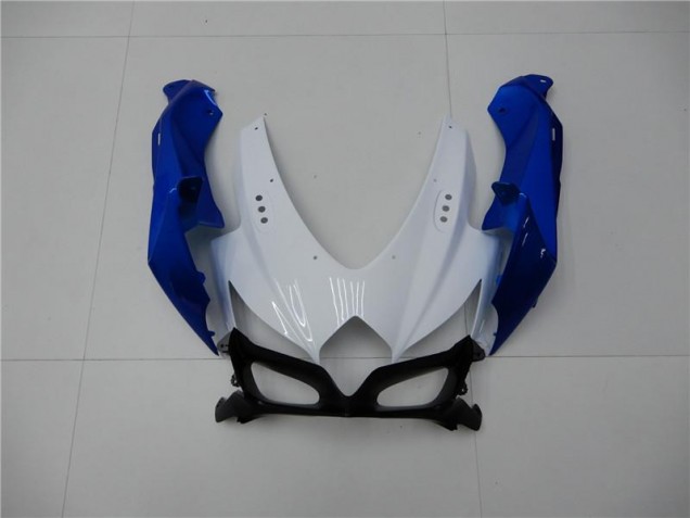 08-10 White Blue Suzuki GSXR 600/750 Motorcycle Fairing 08-10 White Blue Suzuki GSXR 600/750 Motorcycle Fairing