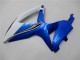 08-10 White Blue Suzuki GSXR 600/750 Motorcycle Fairing 08-10 White Blue Suzuki GSXR 600/750 Motorcycle Fairing