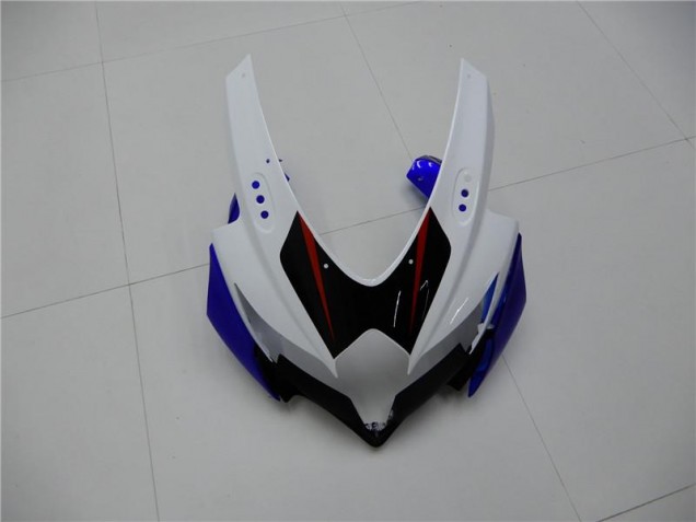 08-10 White Blue Suzuki GSXR 600/750 Motorcycle Fairings 08-10 White Blue Suzuki GSXR 600/750 Motorcycle Fairings