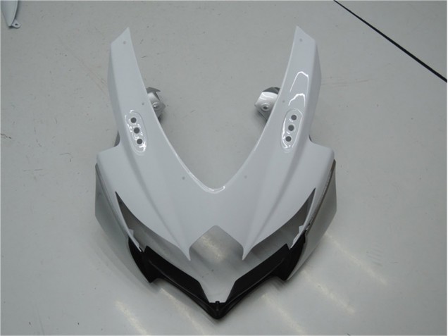 08-10 White Silver Blue Suzuki GSXR 600/750 Motorcycle Fairings 08-10 White Silver Blue Suzuki GSXR 600/750 Motorcycle Fairings