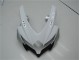 08-10 White Silver Blue Suzuki GSXR 600/750 Motorcycle Fairings 08-10 White Silver Blue Suzuki GSXR 600/750 Motorcycle Fairings