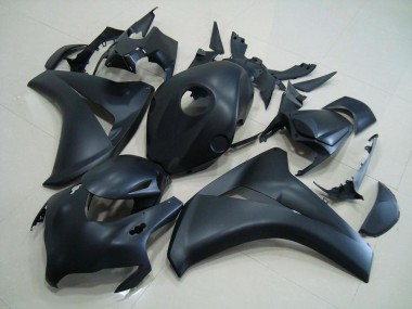 08-11 All Matte Black Honda CBR1000RR Motorcycle Fairings