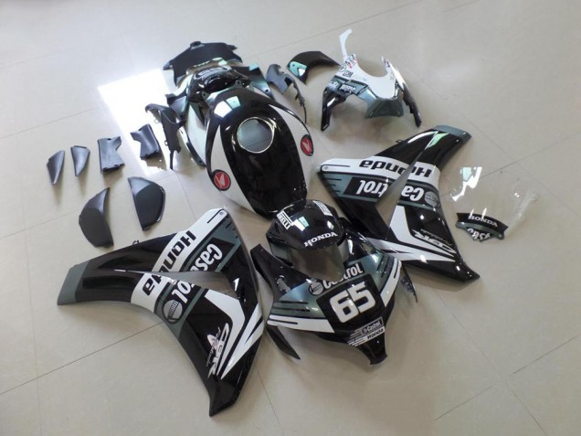 08-11 Black Castrol 65 Honda CBR1000RR Motorcycle Fairings 08-11 Black Castrol 65 Honda CBR1000RR Motorcycle Fairings