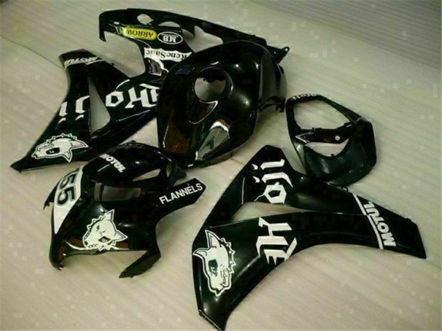 08-11 Black Honda CBR1000RR Motorcycle Bodywork 08-11 Black Honda CBR1000RR Motorcycle Bodywork