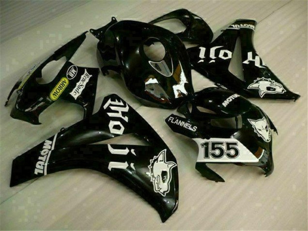 08-11 Black Honda CBR1000RR Motorcycle Bodywork 08-11 Black Honda CBR1000RR Motorcycle Bodywork