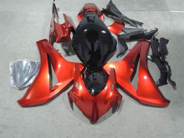 08-11 Black Red Honda CBR1000RR Motorcycle Fairings