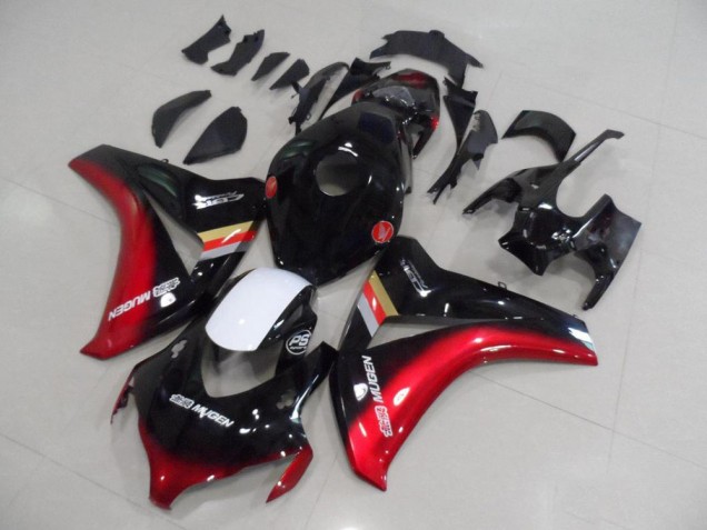 08-11 Black Red Mugen Honda CBR1000RR Motorcycle Fairing 08-11 Black Red Mugen Honda CBR1000RR Motorcycle Fairing