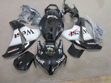 08-11 Black West Honda CBR1000RR Motorcycle Fairings