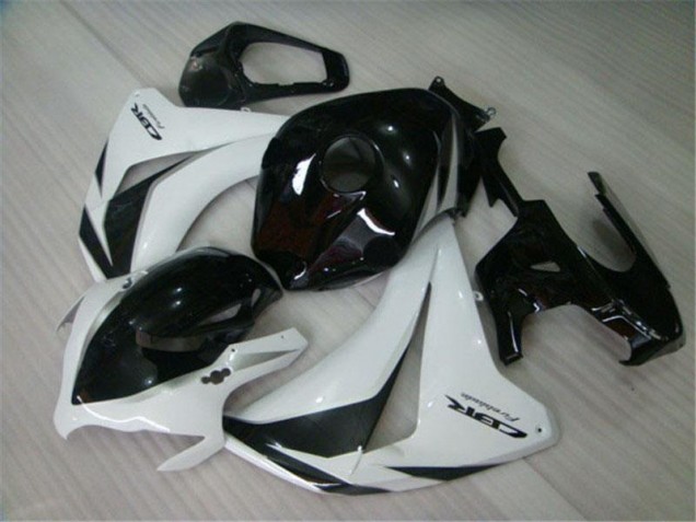 08-11 Black White Honda CBR1000RR Motorcycle Fairing