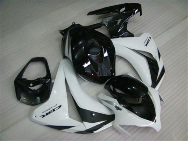 08-11 Black White Honda CBR1000RR Motorcycle Fairing