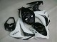 08-11 Black White Honda CBR1000RR Motorcycle Fairing