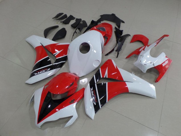 08-11 Black White and Red Honda CBR1000RR Motorcycle Fairings 08-11 Black White and Red Honda CBR1000RR Motorcycle Fairings