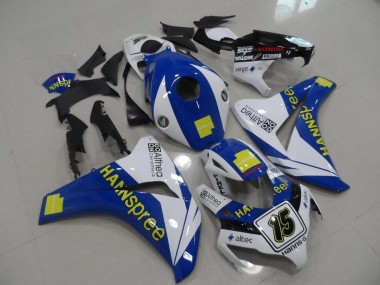 08-11 Blue Hannspree Honda CBR1000RR Motorcycle Fairings