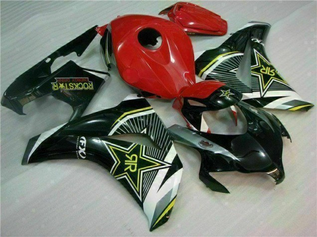 08-11 Red Black Honda CBR1000RR Motorcycle Fairings 08-11 Red Black Honda CBR1000RR Motorcycle Fairings