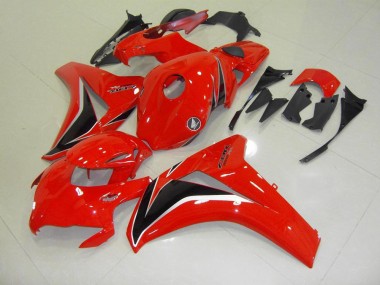 08-11 Red Black Silver Honda CBR1000RR Motorcycle Fairings
