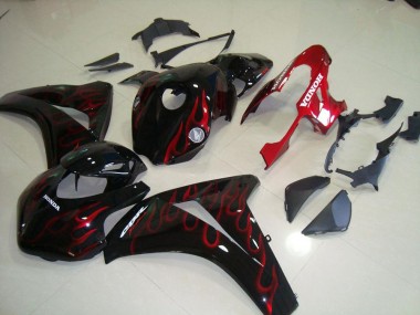 08-11 Red Flame Race Honda CBR1000RR Motorcycle Fairings