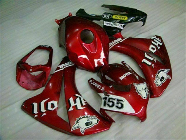 08-11 Red Honda CBR1000RR Motorcycle Fairing