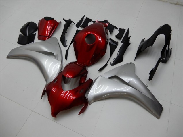 08-11 Red Silver Honda CBR1000RR Motorcycle Fairing 08-11 Red Silver Honda CBR1000RR Motorcycle Fairing