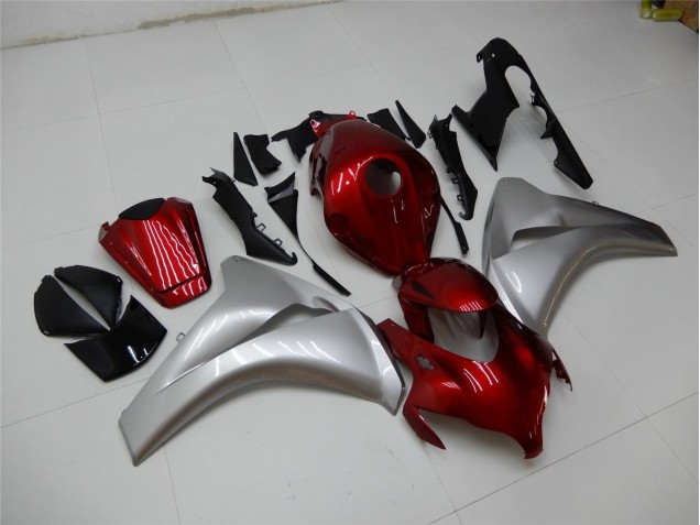 08-11 Red Silver Honda CBR1000RR Motorcycle Fairing 08-11 Red Silver Honda CBR1000RR Motorcycle Fairing