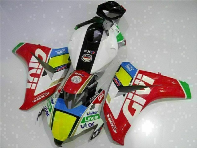 08-11 Red White Honda CBR1000RR Motorcycle Fairing & Bodywork 08-11 Red White Honda CBR1000RR Motorcycle Fairing & Bodywork