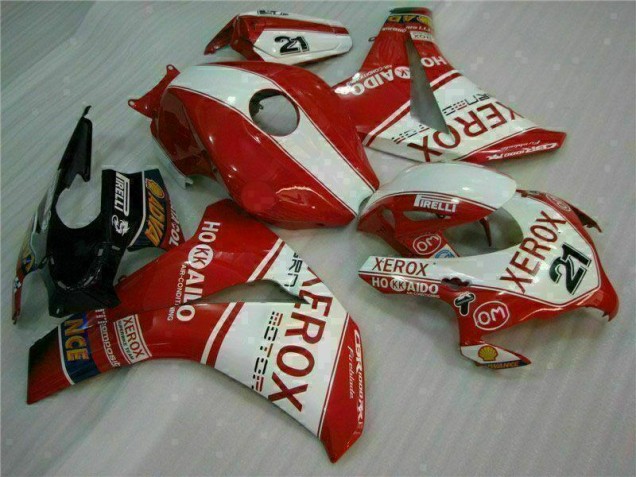 08-11 Red Xerox 21 Honda CBR1000RR Motorcycle Fairings 08-11 Red Xerox 21 Honda CBR1000RR Motorcycle Fairings