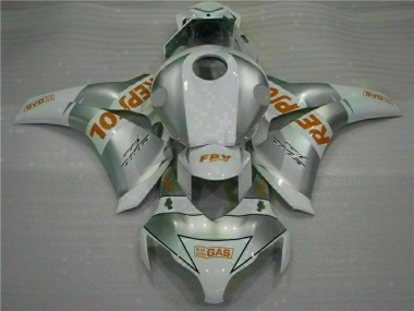 08-11 Silver Honda CBR1000RR Motorcycle Fairings