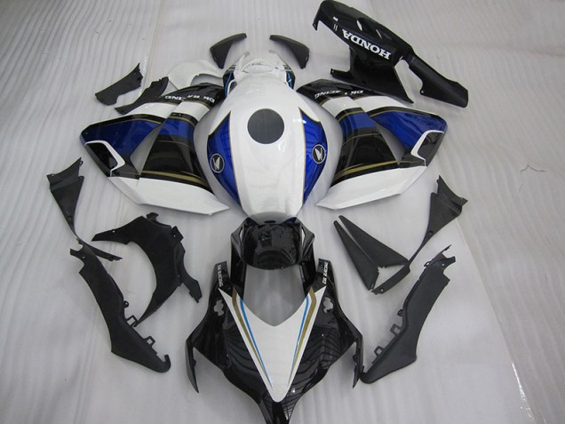 08-11 White Black Blue Honda CBR1000RR Motorcycle Fairings 08-11 White Black Blue Honda CBR1000RR Motorcycle Fairings