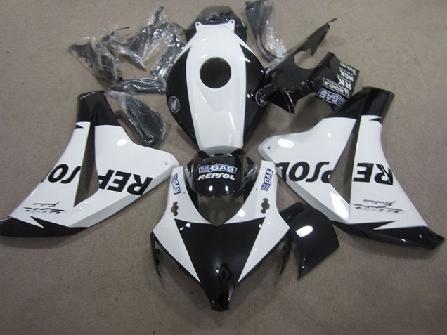 08-11 White Black Repsol Honda CBR1000RR Motorcycle Fairings 08-11 White Black Repsol Honda CBR1000RR Motorcycle Fairings