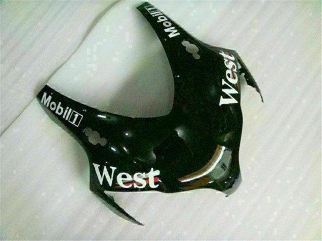08-11 White Black West Honda CBR1000RR Motorcycle Fairings