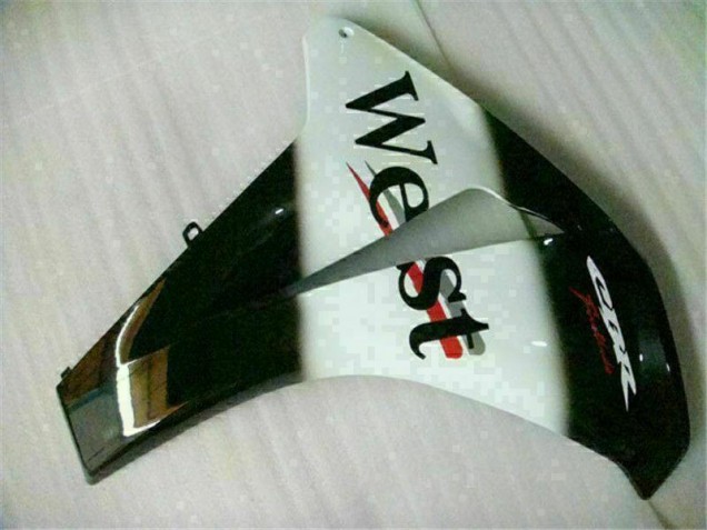 08-11 White Black West Honda CBR1000RR Motorcycle Fairings