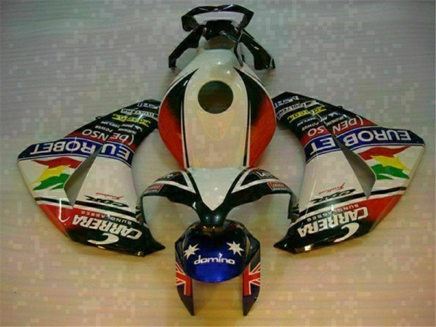 08-11 White Blue Honda CBR1000RR Motorcycle Bodywork 08-11 White Blue Honda CBR1000RR Motorcycle Bodywork