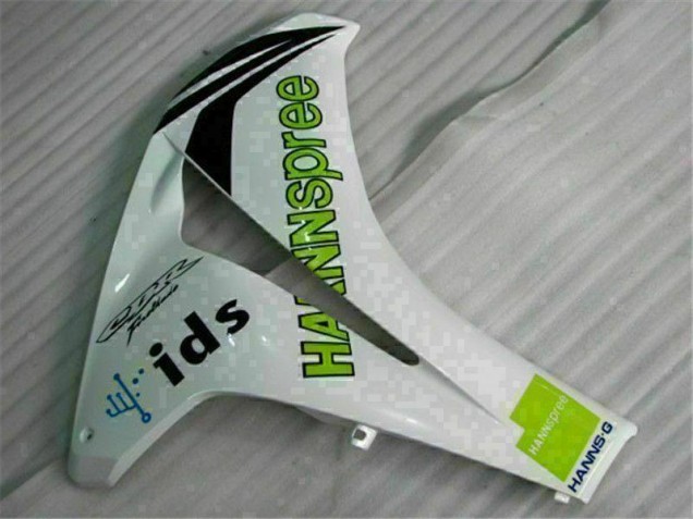 08-11 White Green Hannspree 84 Honda CBR1000RR Motorcycle Fairings 08-11 White Green Hannspree 84 Honda CBR1000RR Motorcycle Fairings