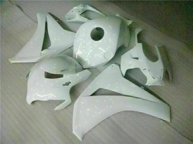 08-11 White Honda CBR1000RR Aftermarket Motorcycle Fairings