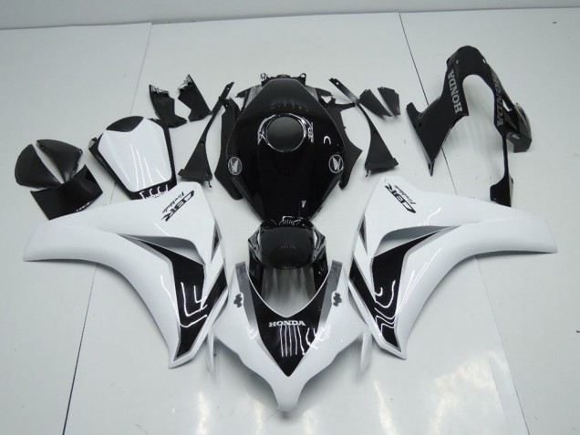 08-11 White and Black Grey Honda CBR1000RR Motorcycle Fairings 08-11 White and Black Grey Honda CBR1000RR Motorcycle Fairings