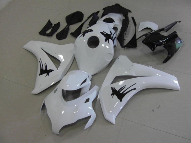 08-11 White with Special Decals Honda CBR1000RR Motorcycle Fairings 08-11 White with Special Decals Honda CBR1000RR Motorcycle Fairings