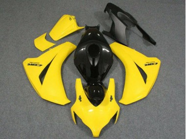 08-11 Yellow Black Honda CBR1000RR Motorcycle Fairings