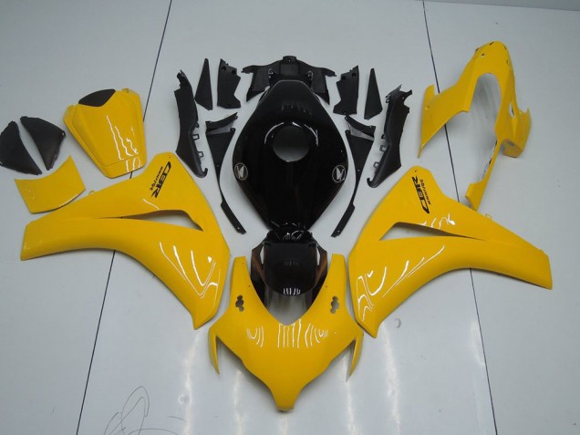 08-11 Yellow and Black Honda CBR1000RR Motorcycle Fairings 08-11 Yellow and Black Honda CBR1000RR Motorcycle Fairings