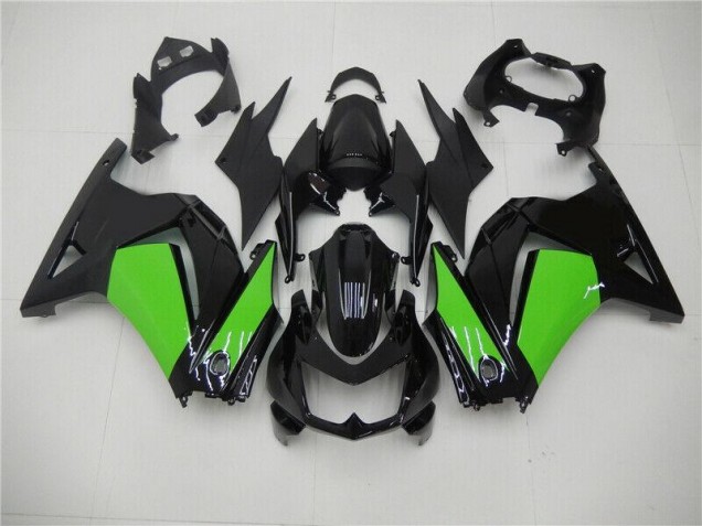 08-12 Black Green Kawasaki EX250 Motorcycle Fairing 08-12 Black Green Kawasaki EX250 Motorcycle Fairing